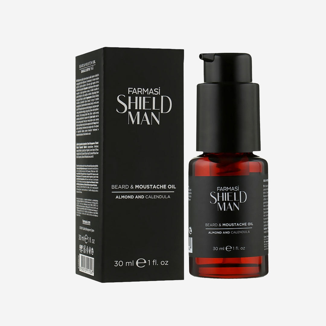 Farmasi Shield Man Amino Acid Complex Beard & Moustache Oil - 30ml