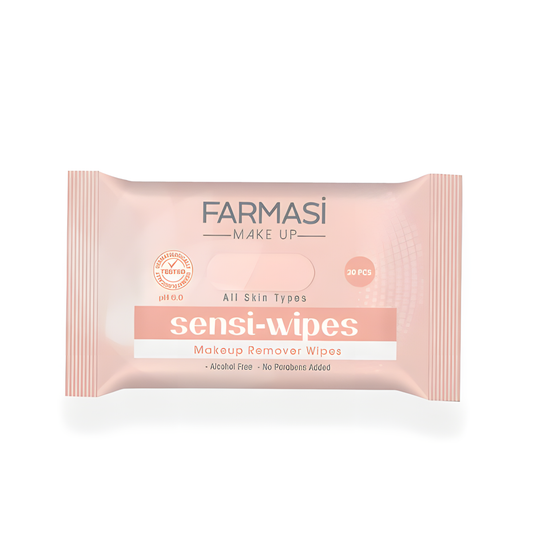 Farmasi Make Up Remover Sensi Wipes 20 Sheets