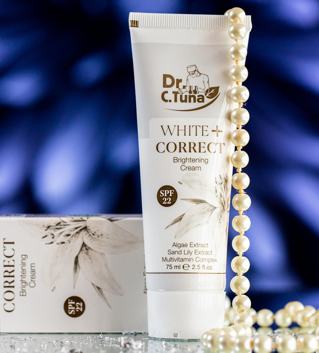 Dr. C. Tuna Facial White + Correct Brightening Cream - 75ml
