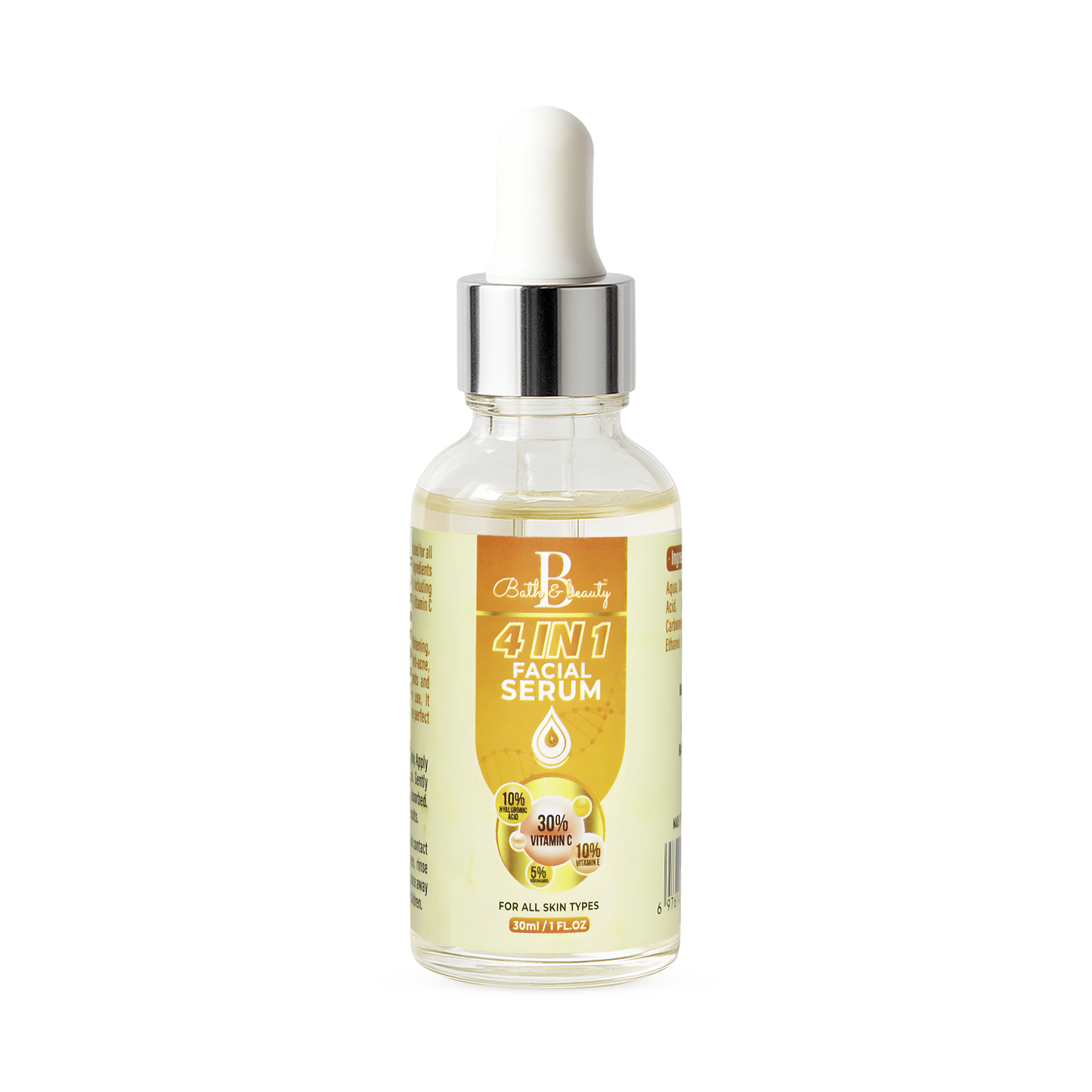 Bath & Beauty Face Serum (4 in 1) 30ml