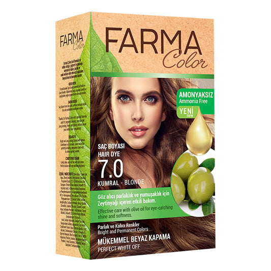 Farmasi Farmacolor Expert Hair Dye 7.0 Blonde