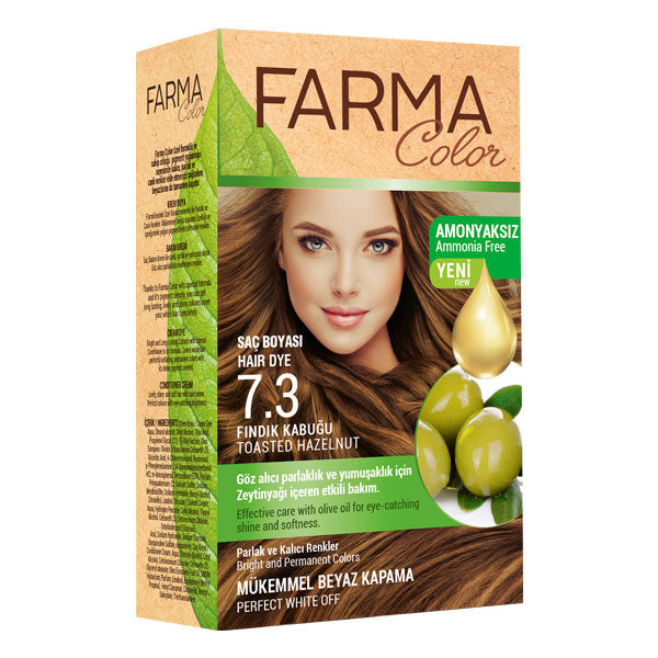 Farmasi Farmacolor Expert Hair Dye 7.3 Toasted Hazelnut
