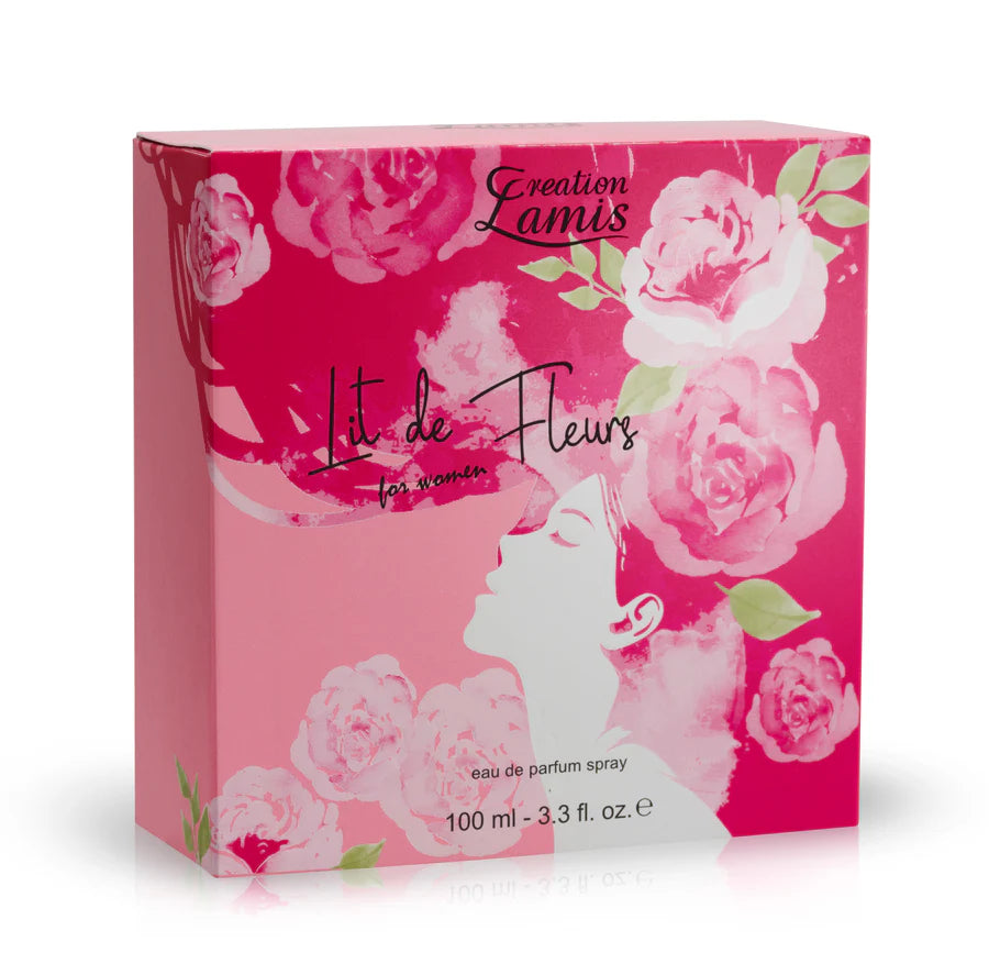 Creatin Lamis Lit De Fleurs Perfume For Women - 100ml (U.A.E)