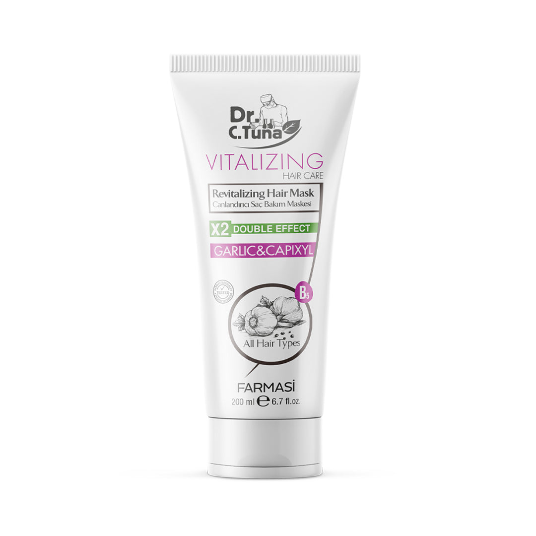 Dr. C Tuna Vitalizing Hair Mask 200ml - Garlic