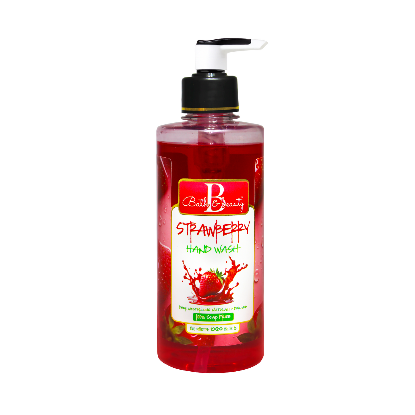 Bath & Beauty Strawberry Hand Wash - 350ml